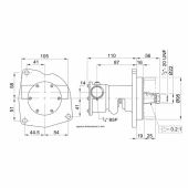 Pump brz flg 040 3/4 Pump brz flg 040 3/4