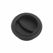 Utsläpp Stängbart Svart Ø90 mm Utsläpp Stängbart Svart Ø90 mm