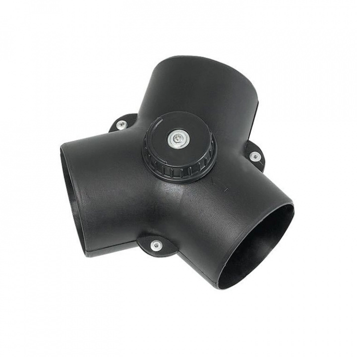 Y-Ventil Med Spjäll Till Varmluftslang