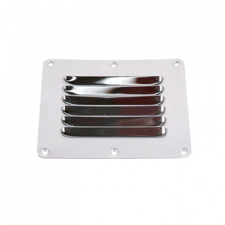 Ventilationsgaller SS Rostfritt 125x110 mm