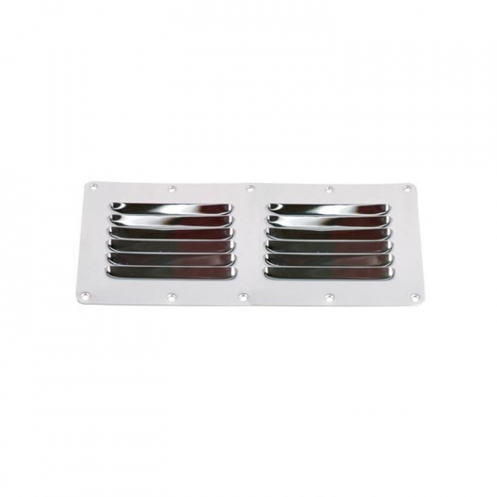 Ventilationsgaller SS Rostfri 230x115 mm