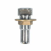 Tankventil Rak 16mm Förkromad Mässing Tankventil Rak 16mm Förkromad Mässing