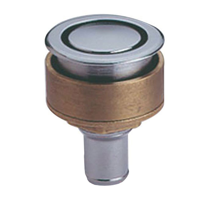 Tankventil För Planmontering Kromad Mässing 19mm