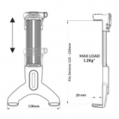 ROKK iPad/Surfplatta Hängare ROKK iPad/Surfplatta Hängare
