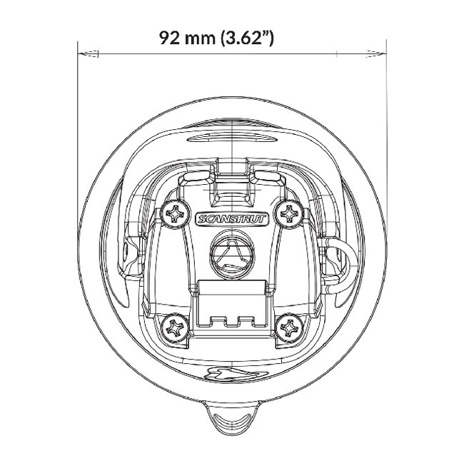 ROKK Monteringssockel Sugkopp
