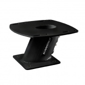 Powertower För Radar 150mm Aluminium Svart Powertower För Radar 150mm Aluminium Svart