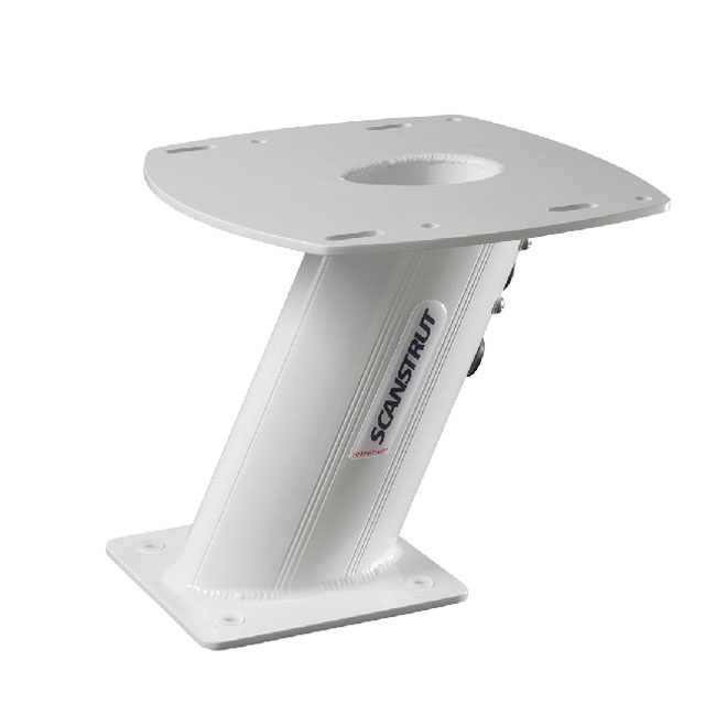 Powertower För Radar 250mm Aluminium Vit