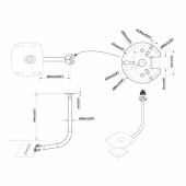 PowerTower Stången Med Antennhållare Vit PowerTower Stången Med Antennhållare Vit