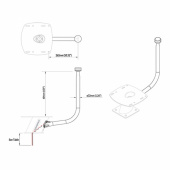 PowerTower Stången Med LED Topplanterna PowerTower Stången Med LED Topplanterna