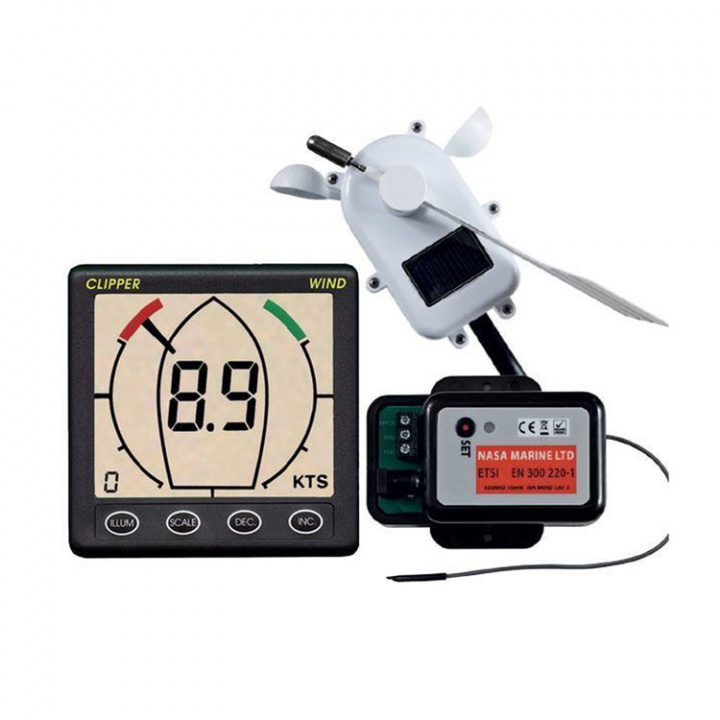 Clipper Vind Med Trådlös Mastenhet