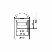 Zenith BZ1 Slim Nedfälld Kompass Svart 3 Zenith BZ1 Slim Nedfälld Kompass Svart 3
