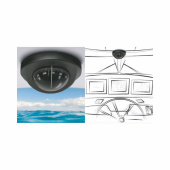 Astra Takmonterad Kompass Svart Ø100 mm  Astra Takmonterad Kompass Svart Ø100 mm