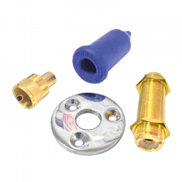 RA105 VHF-genomföring Däcks/Skottkontakt