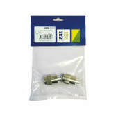 VHF-Kontakt PL259 För 6 mm Kabel/Lödning 2-Pack VHF-Kontakt PL259 För 6 mm Kabel/Lödning 2-Pack