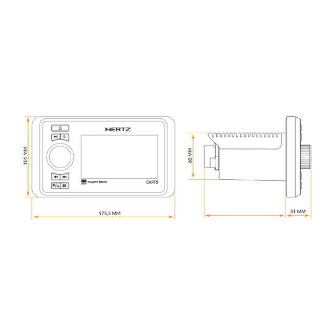 DAB+ Radio Capri H100 