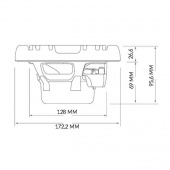 Koaxialhögtalare HMX 6.5 S-LD-G-Marine (LED-belysning) Koaxialhögtalare HMX 6.5 S-LD-G-Marine (LED-belysning)