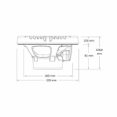 Koaxialhögtalare HMX 8.8 S-LD-G-Marine (LED-belysning) Koaxialhögtalare HMX 8.8 S-LD-G-Marine (LED-belysning)