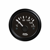 Kylvattentemperaturmätare Svart 40-120C 12/24v Kylvattentemperaturmätare Svart 40-120C 12/24v