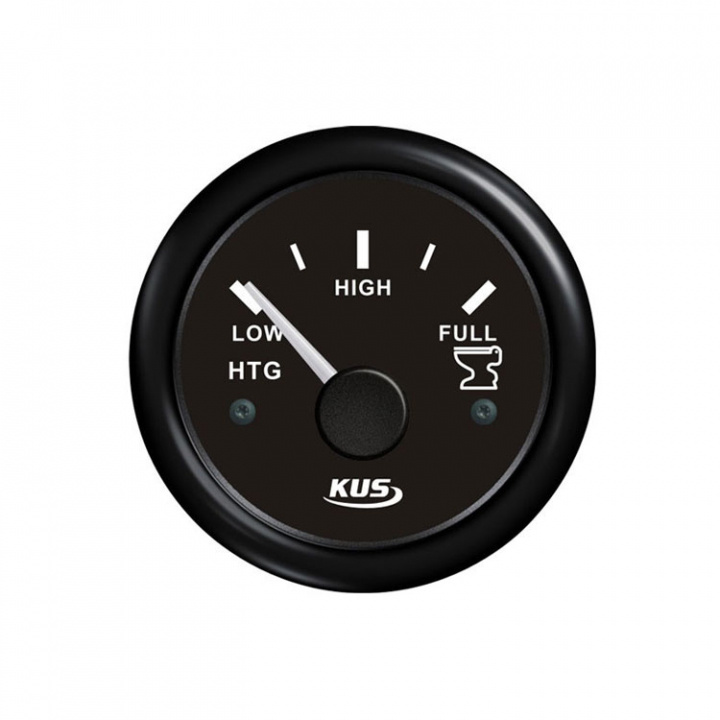 Septiktankmätare Svart 0-190ohm 12/24V