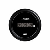 Digital Timräknare Svart 12/24V Digital Timräknare Svart 12/24V