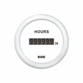 Digital Timräknare Vit 12/24V Digital Timräknare Vit 12/24V