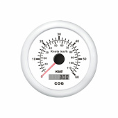 GPS Logg 0-60 Knop Vit 12/24V GPS Logg 0-60 Knop Vit 12/24V