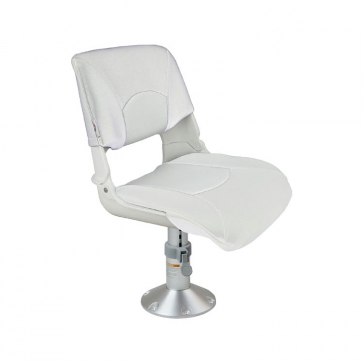 Stol Skipper Ljusgrå Justerbar