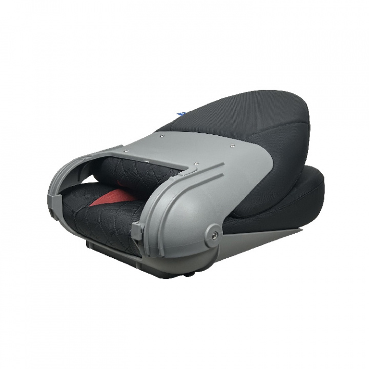 CP48 Fällbar Båtstol Svart/Brunröd