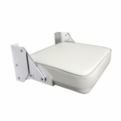 Fällbart Säte Vit/Ljusgrå 41x45.7 - 11.5 cm Fällbart Säte Vit/Ljusgrå 41x45.7 - 11.5 cm