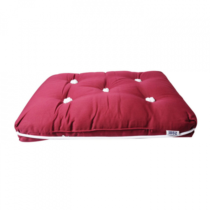 Kapockkudde Enkel Vinröd