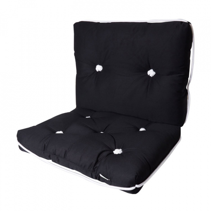 Kapockkudde Dubbel Svart