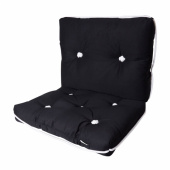 Kapockkudde Dubbel Svart Kapockkudde Dubbel Svart