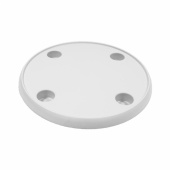 Bänkskiva Vit Ø61 cm Bänkskiva Vit Ø61 cm