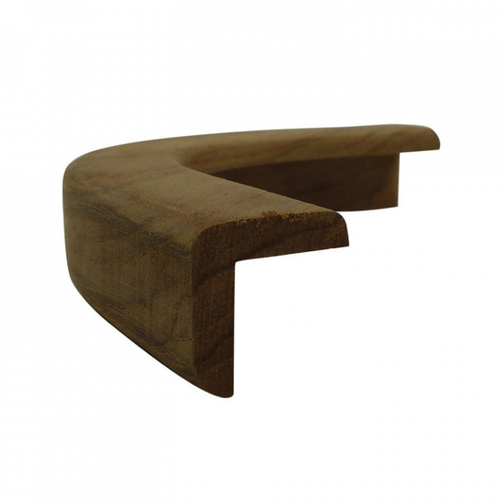 Hörna Teak Ytter 50/90º 22x7 mm