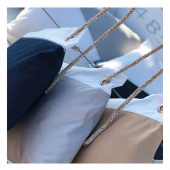 MB Kudde Vattentät 40 x 40cm blå/vit (2-pack) MB Kudde Vattentät 40 x 40cm blå/vit (2-pack)