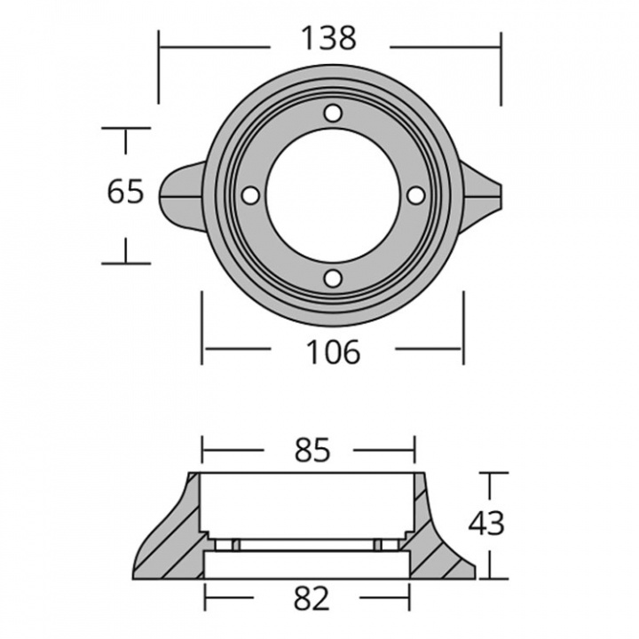 Zinkring Volvo 110S (875812)