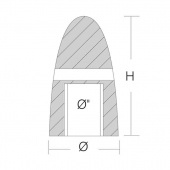 Volvo Zinkmutter För Axel Volvo Zinkmutter För Axel