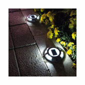 Brygglampa LED Aluminium Med Solceller Brygglampa LED Aluminium Med Solceller