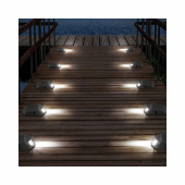 Brygg/Vägglampa Aluminium Med Solceller Brygg/Vägglampa Aluminium Med Solceller