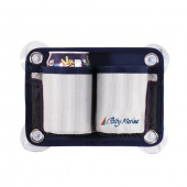 Flaskhållare För 2st 14x21 cm Inkl. Sugproppar/Skruvar Flaskhållare För 2st 14x21 cm Inkl. Sugproppar/Skruvar