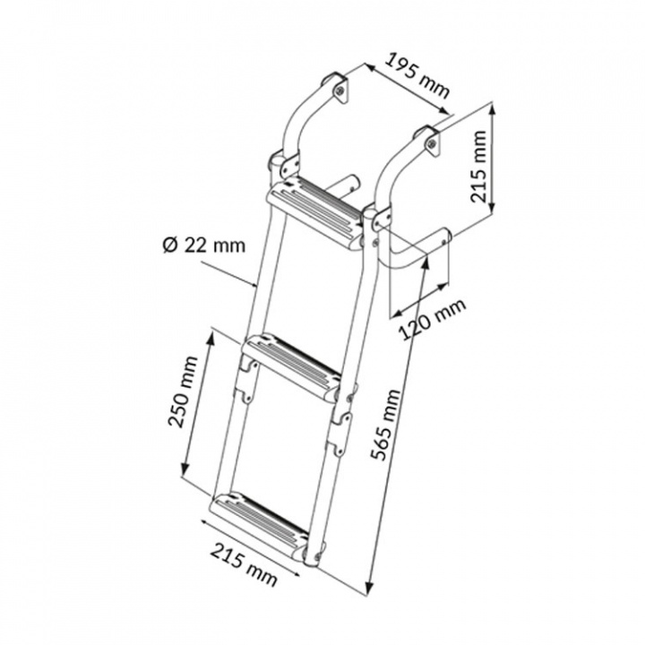 Badstege 3 Steg Smal