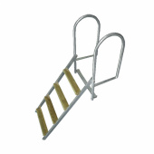 Bryggstege 4 Steg Uppfällbar Galvad Bryggstege 4 Steg Uppfällbar Galvad