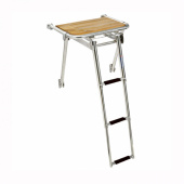 Badplattform Med 3 Steg 45x39 cm  Badplattform Med 3 Steg 45x39 cm