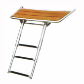 Badplattform Teleskopstege 3 Steg 84x38 cm Ø25 mm Rör Badplattform Teleskopstege 3 Steg 84x38 cm Ø25 mm Rör