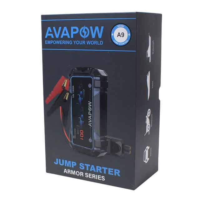 Avapow Jumpstarter A9 Peak 1500A 12V
