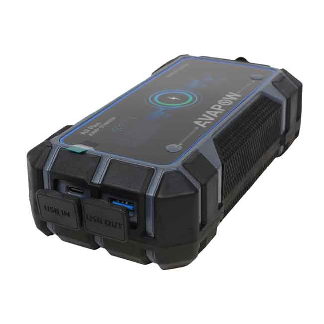 Avapow Jumpstarter A9 Plus Inklusive Väska 2000A 12V