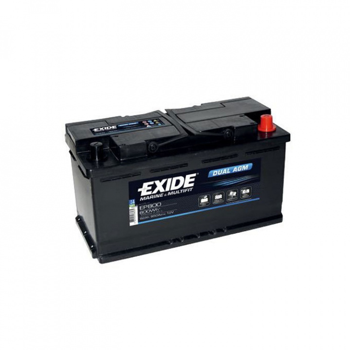 Dual AGM Batteri 850cca 95Ah