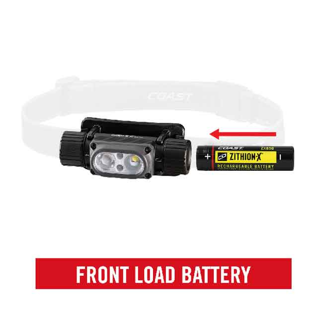 Pannlampa Uppladdningsbar WPFH30R 1200 Lumen