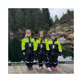 Flytdräkt Barn 50N EN ISO Svart/Gul Flytdräkt Barn 50N EN ISO Svart/Gul