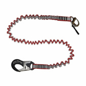 Livlina Med Svart Säkerhetskrok & Rostfri Schackel 2 m 25 mm Livlina Med Svart Säkerhetskrok & Rostfri Schackel 2 m 25 mm